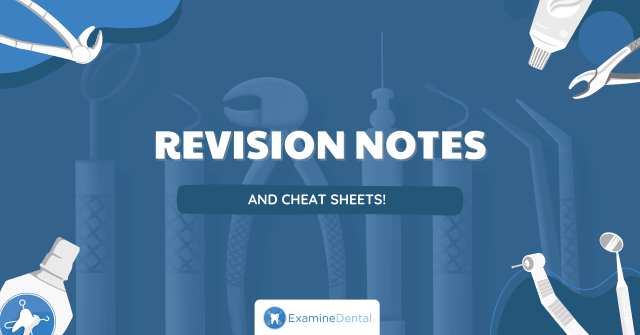 Revision Notes Dental Revision Notes